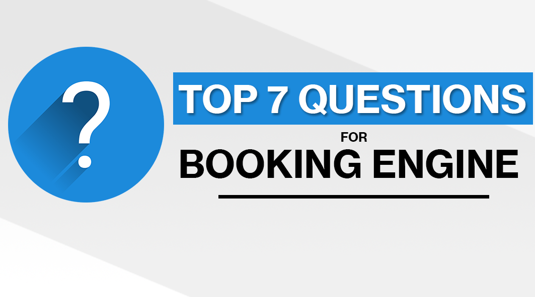 Questions booking engine